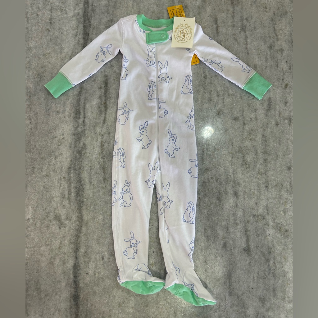 The Beaufort Bonnet Co. Knox’s Night Night Footed Size 3-6m